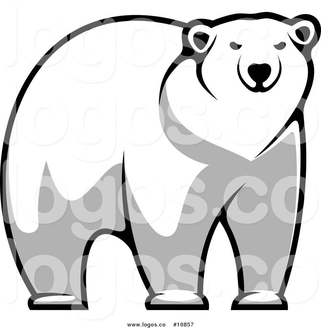 Baby Polar Bear Clipart