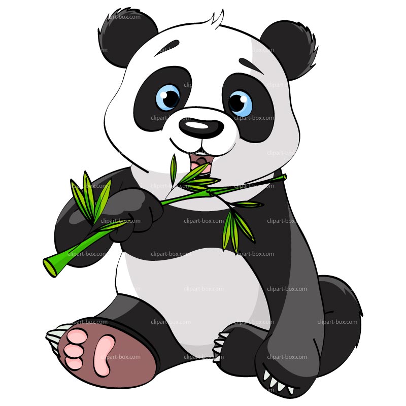 Cute Panda Bear Clipart