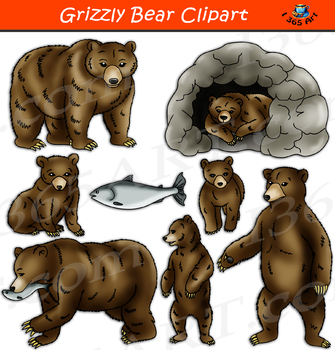 bear clipart realistic