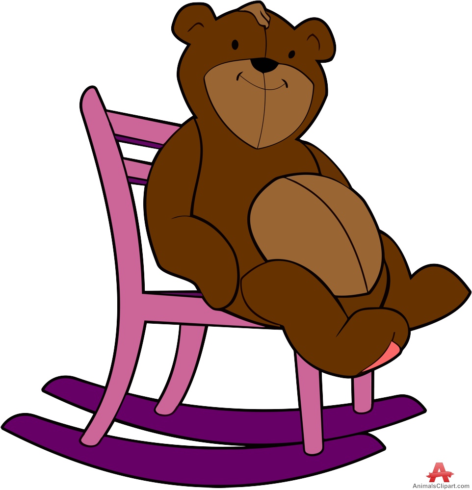 Bear clipart sitting.