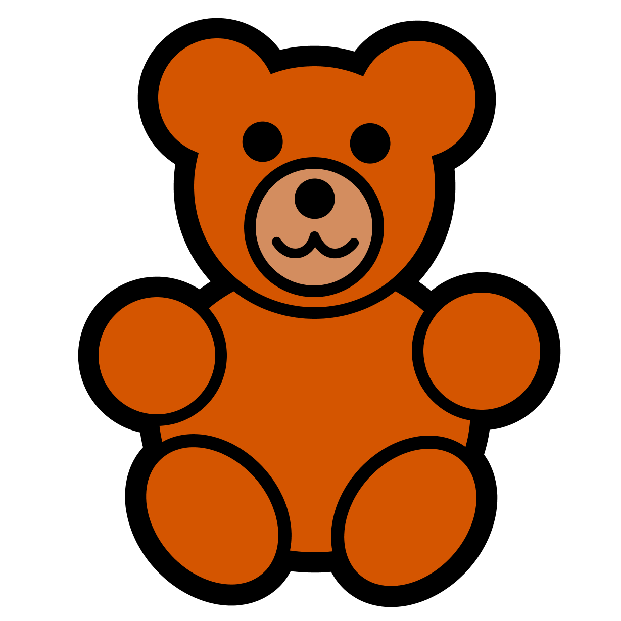 bear clipart teddy