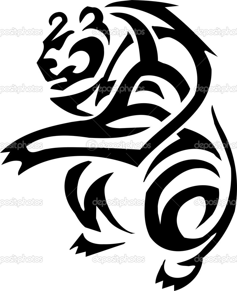 Tribal graphic clipart.