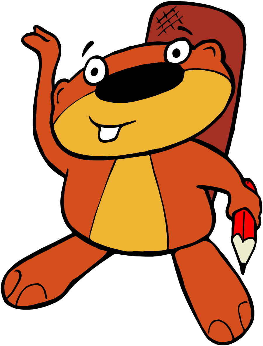 Free beaver mascot.