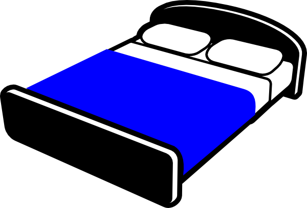 bed clipart animated