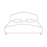 Icon icons bed.