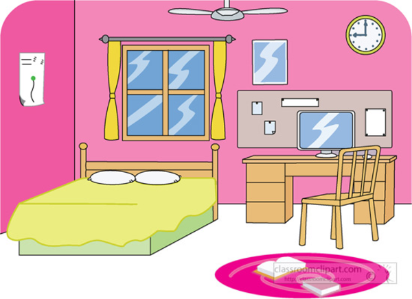 Clipart Of Kids Cleaning Room