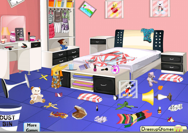 Clipart messy bedrooms.