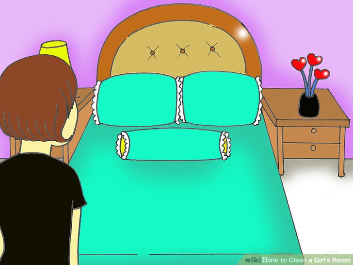 Bedroom clipart neat, Bedroom neat Transparent FREE for
