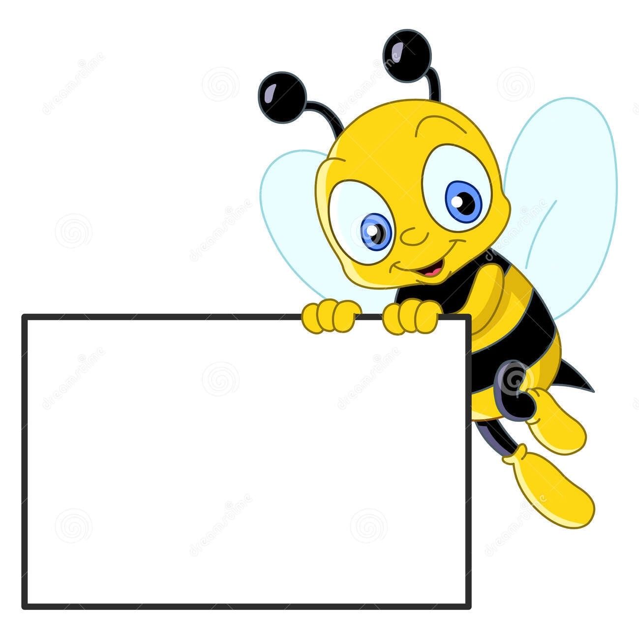 Bees clipart borders.