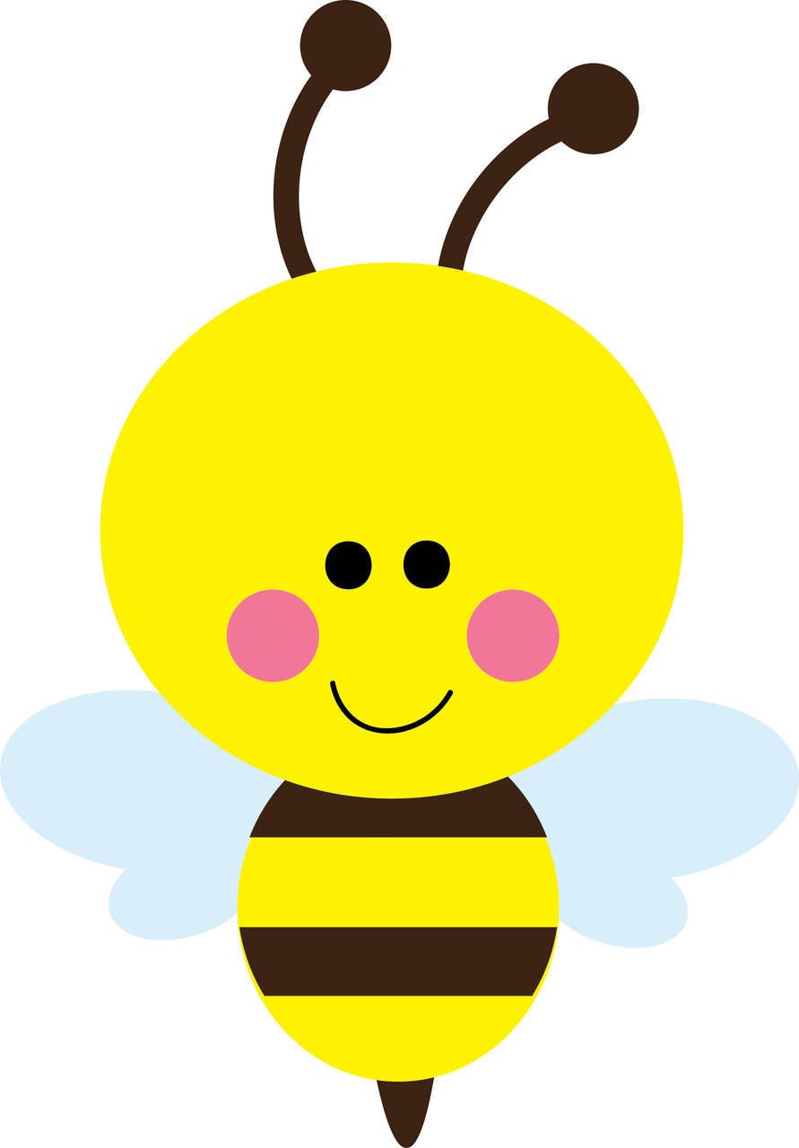 Bumble bee cute bee clip art love bees cartoon clip art more