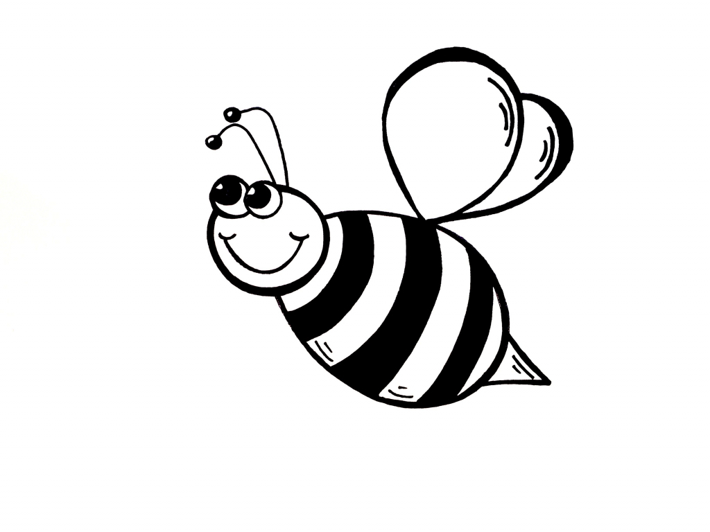 Bee clipart sketch, Bee sketch Transparent FREE for download