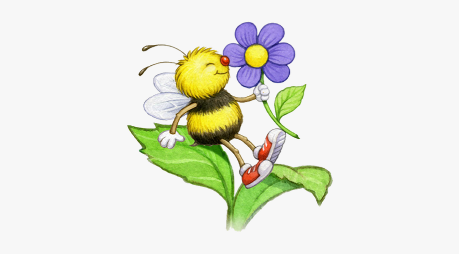 Bumble Bee Clipart Flower