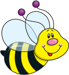 Free bee cliparts.