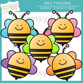 Free bee clip.