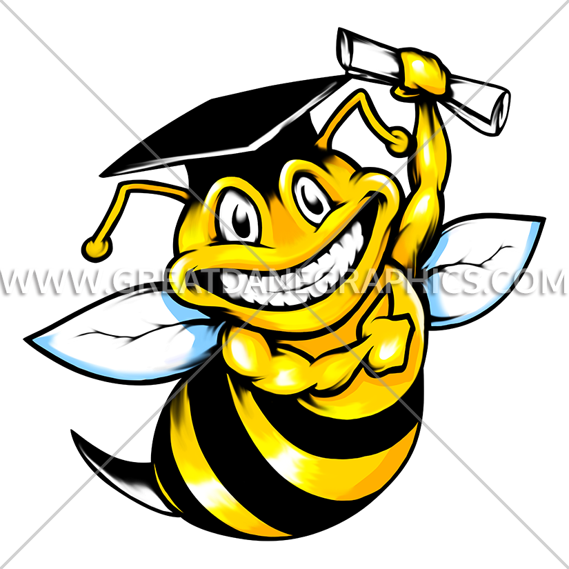 Clipart bee graduation, Clipart bee graduation Transparent