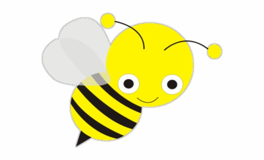 Cute Bee Clipart Transparent Background