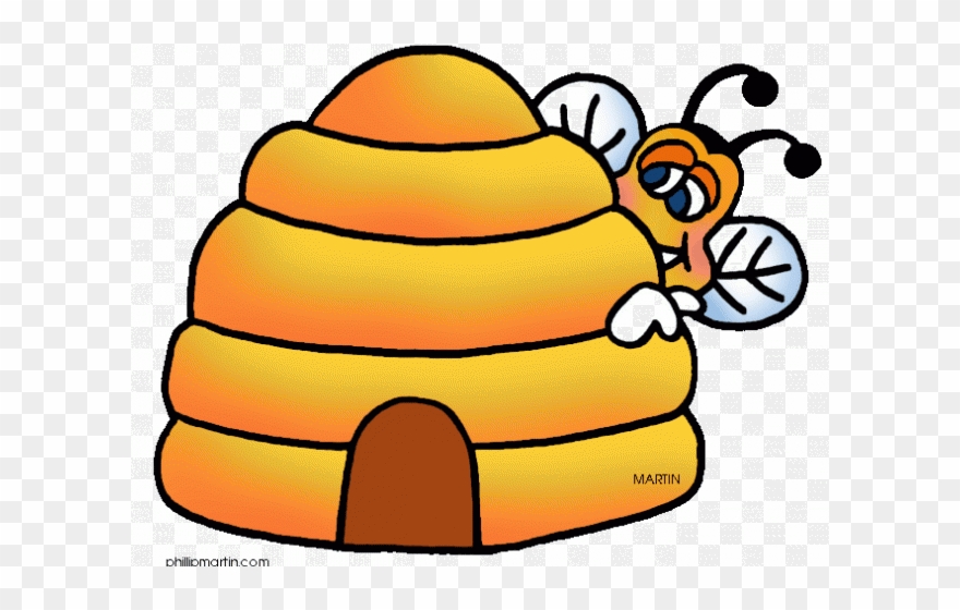 Bee Hive Clipart Transparent