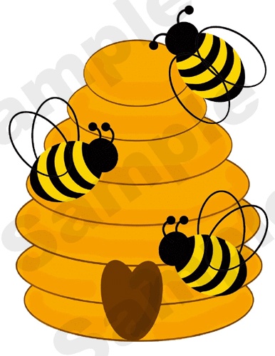 Honey bee hive.