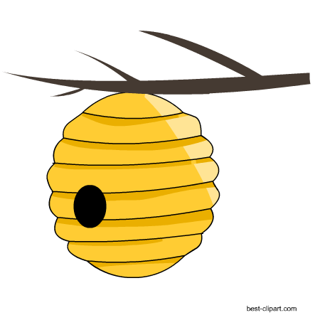 Beehive clipart clipart.