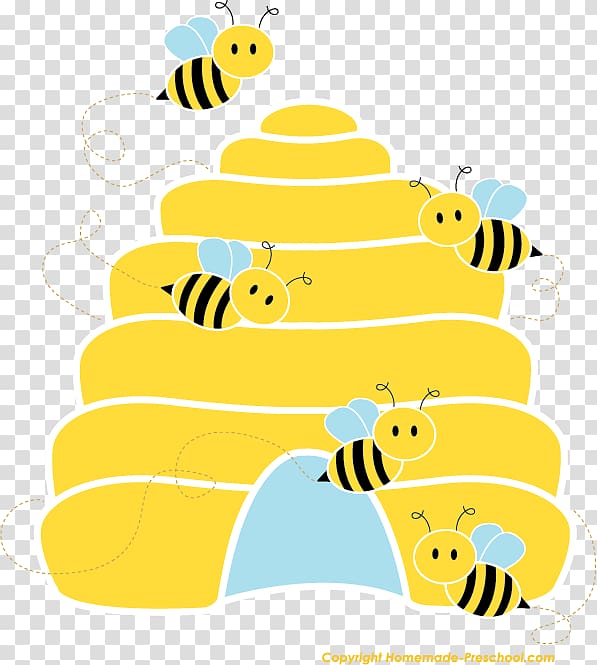 Beehive Bumblebee , bees transparent background PNG clipart