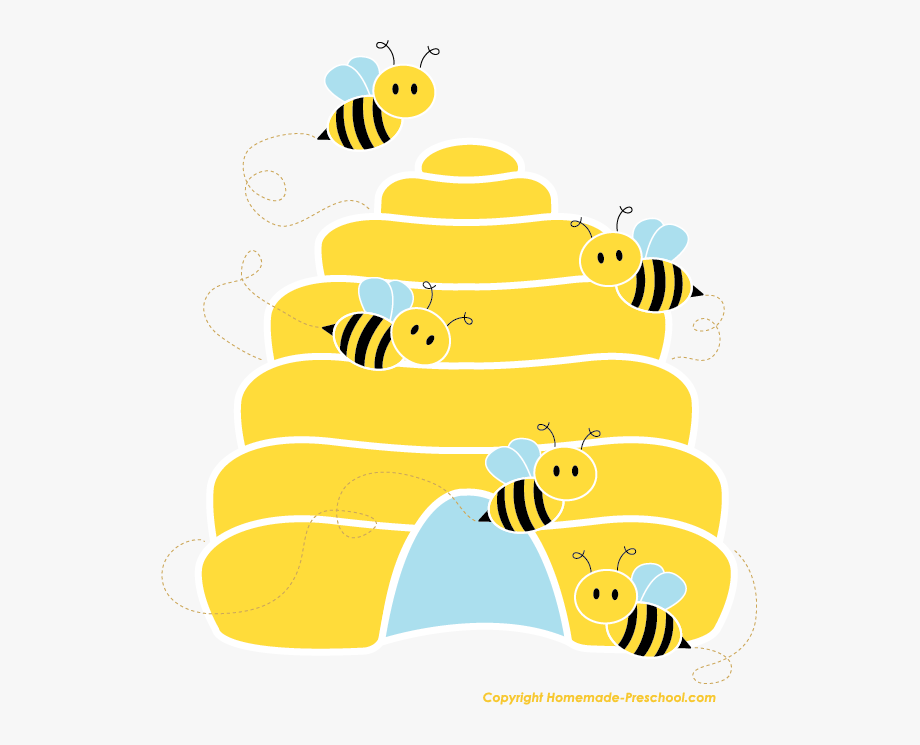 Beehive clipart preschool.