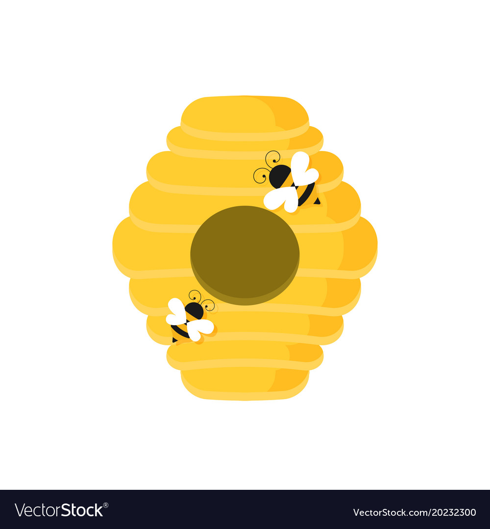 Flat beehive.