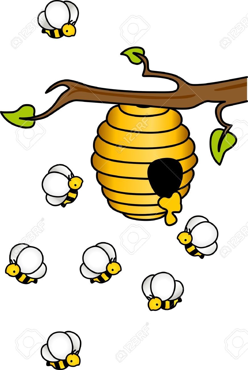Collection hornets clipart.