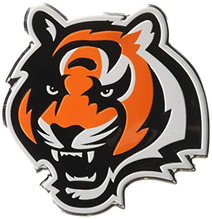 Team ProMark NFL Cincinnati Bengals Die Cut Color Automobile Emblem