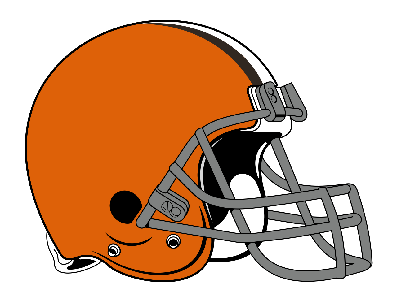 Logos and uniforms of the Cleveland Browns NFL Cincinnati
