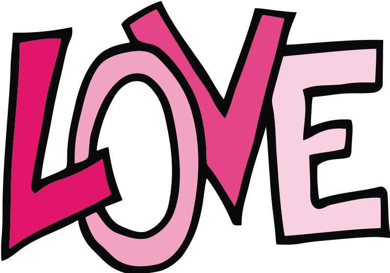 Best The Word Love Clipart