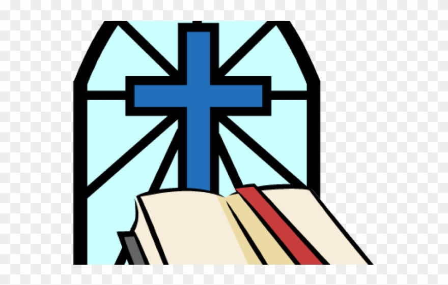 Bible and cross.
