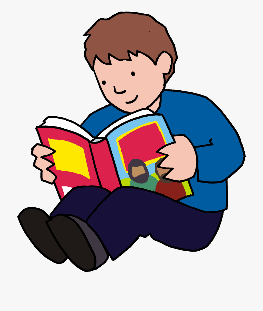 Reading bible clipart.