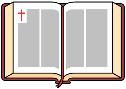 Open Bible Clipart