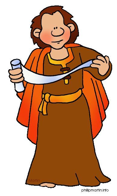 Bible character clipart.