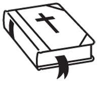 Bible clipart black and white