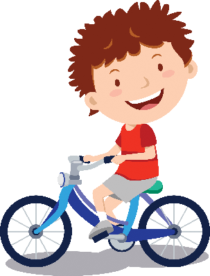 Little Boy Cycling
