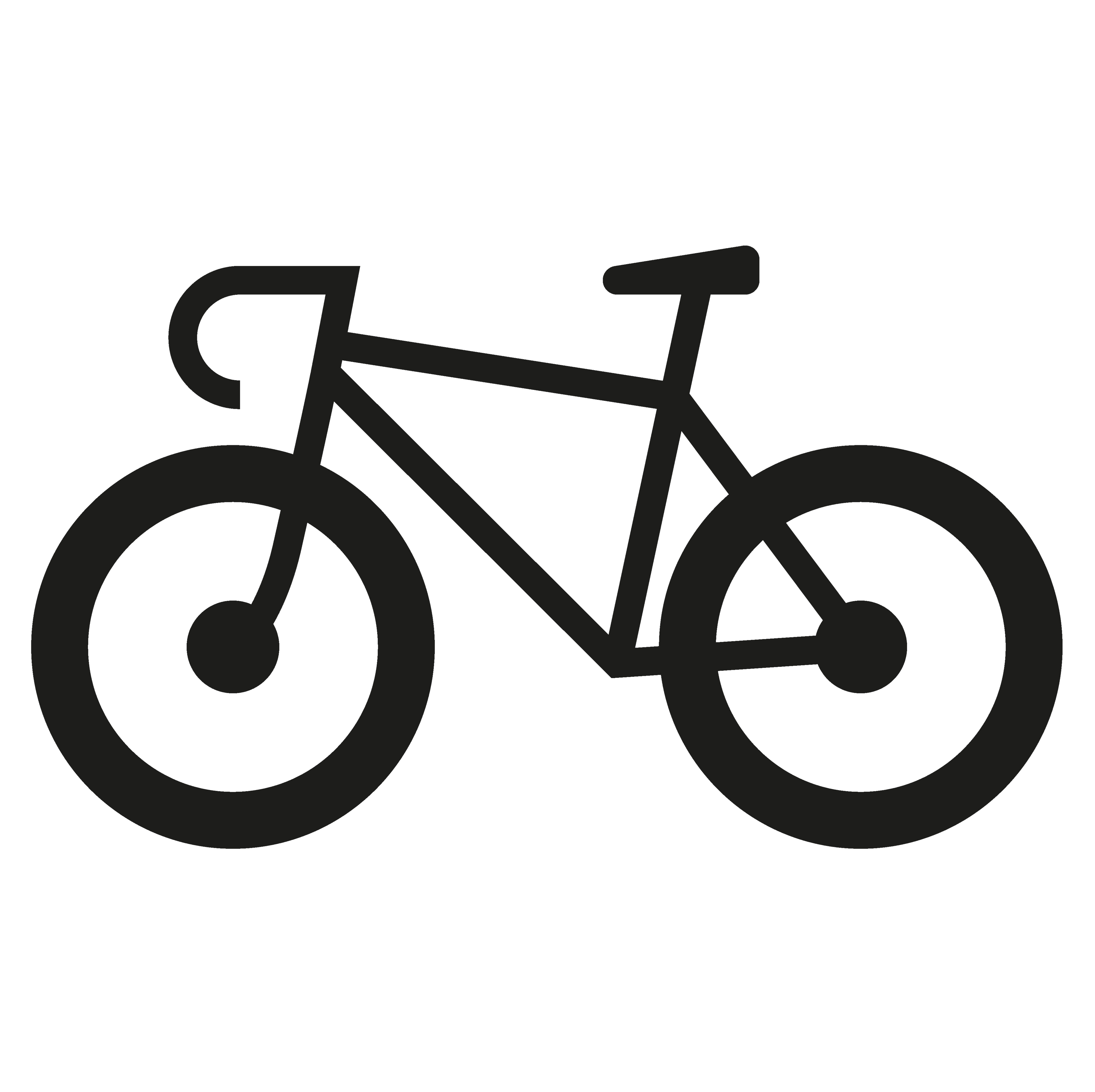 Cycle clipart front.