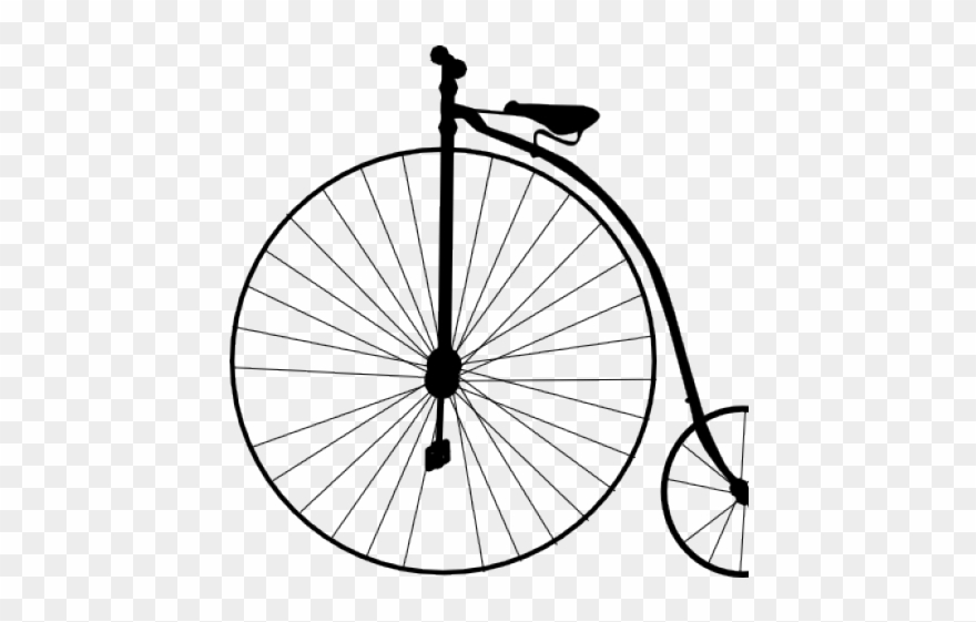 Cycling Clipart Old Bicycle