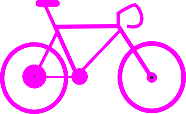 Free pink bicycle.