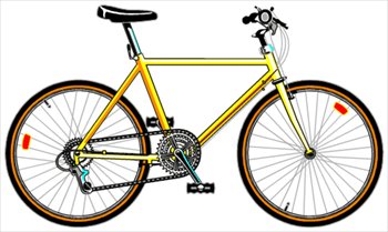 Free Bicycles Clipart