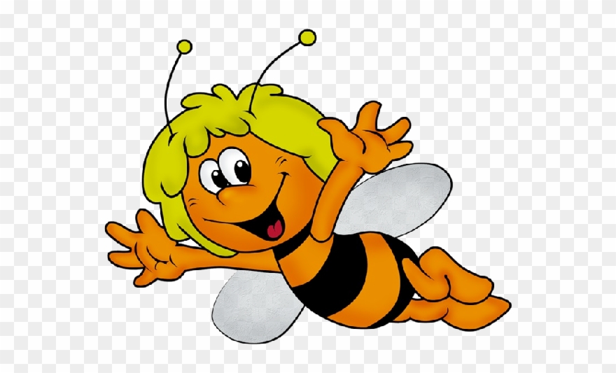 Cute cartoon bee.