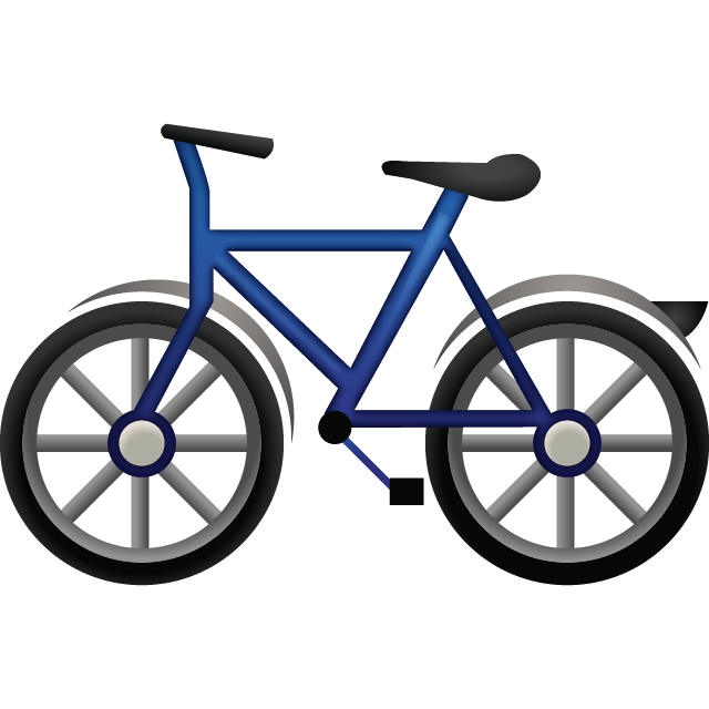 Clipart bicycle blue.