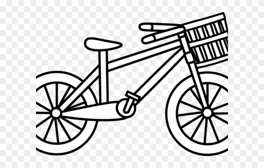 Bicycle clipart cartoon.