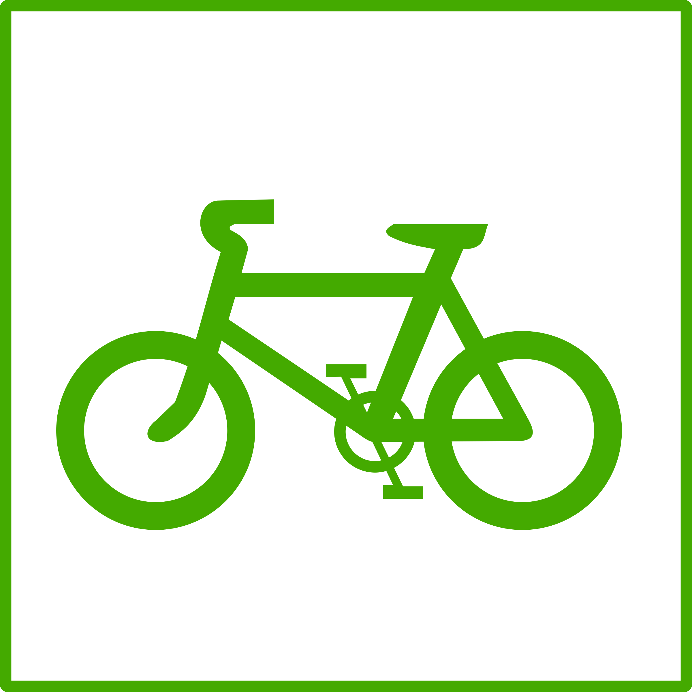 Clipart bicycle green.