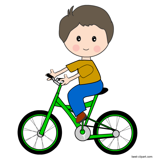 Kids bike clipart clipart images gallery for free download