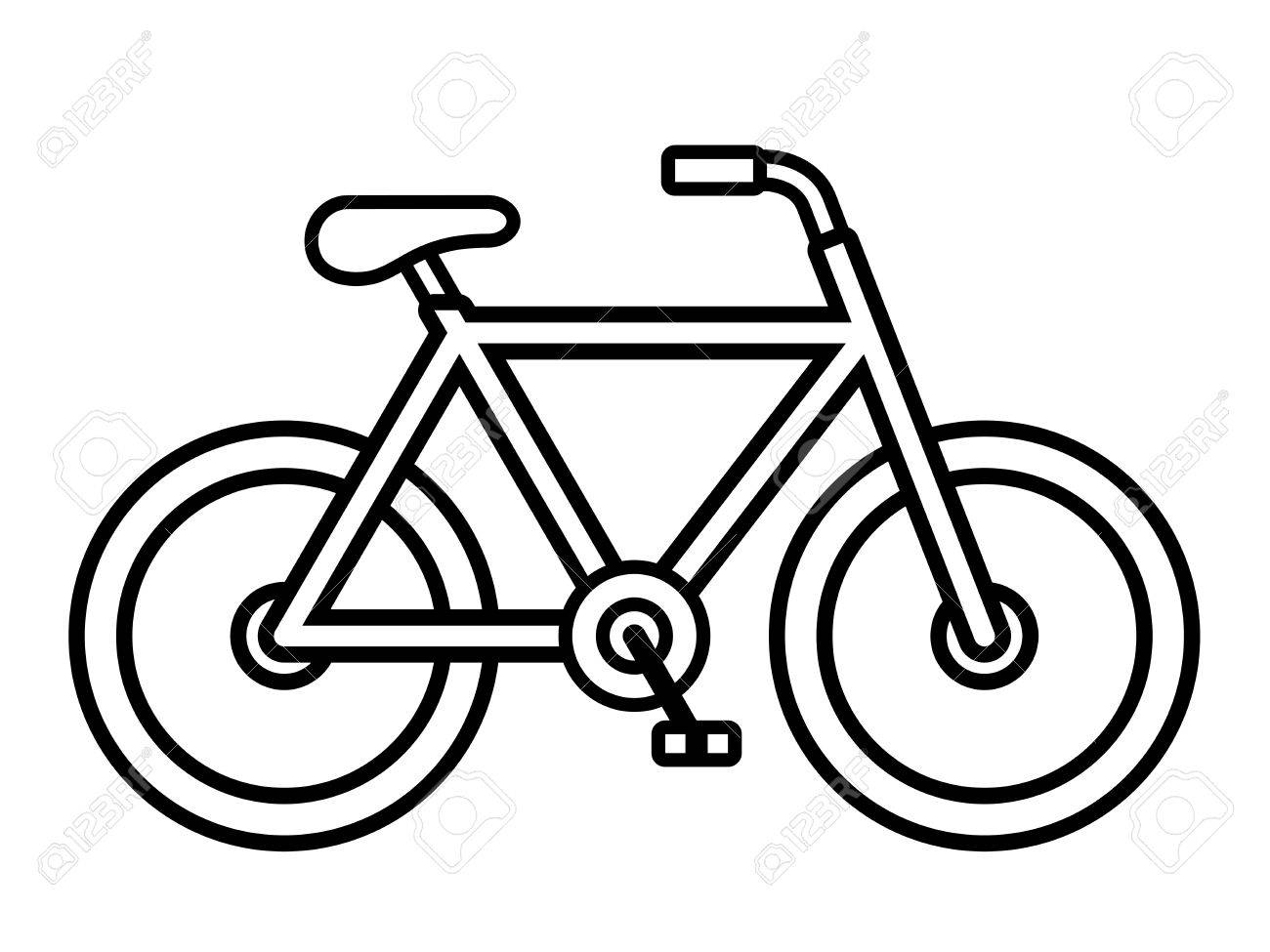Biking clipart outline, Biking outline Transparent FREE for