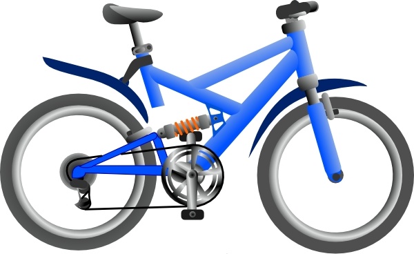 Bike clip art Free vector in Open office drawing svg