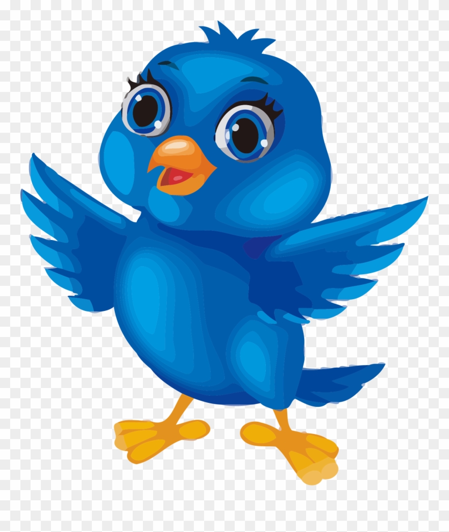Blue Bird Image Cartoon Clipart Png Clipartly Com Baby