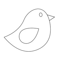 Bird clipart easy, Bird easy Transparent FREE for download