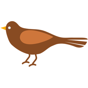 Simple bird clipart, cliparts of Simple bird free download